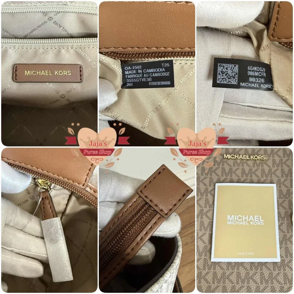 ❤️Michael Kors Signature Trio Color Coated Canvas Purse❤️ - Picture 12 of 17